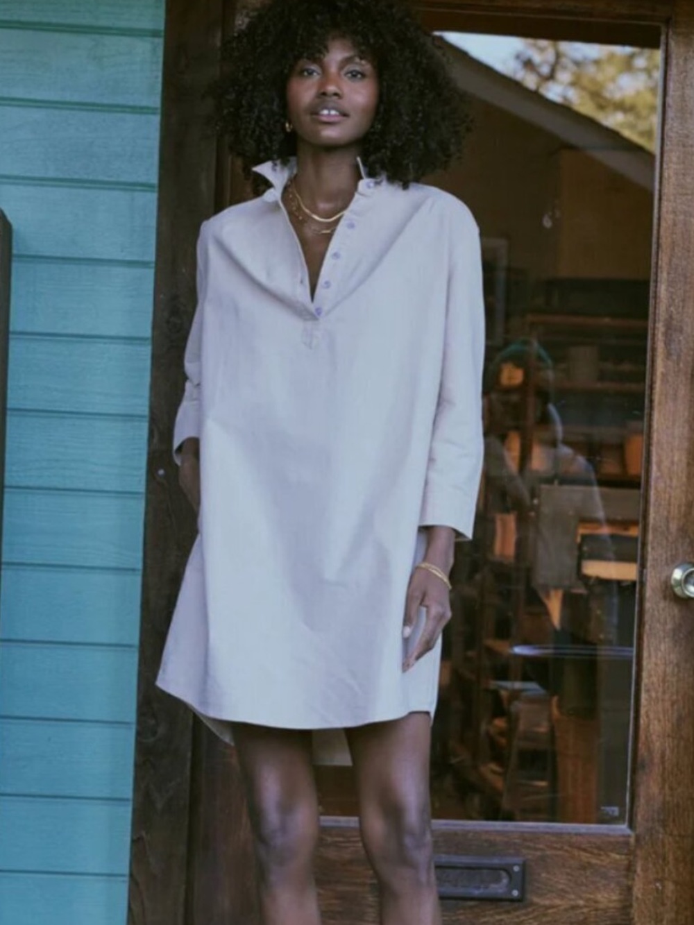 Pomander Place | Tuckernuck Women's Natural Color Polly Dress Medium
